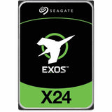 Seagate Exos X24 ST12000NM002H 12 TB Hard Drive - 3.5" Internal - SATA (SATA/600) - Conventional Magnetic Recording (CMR) Method — ST12000NM002H