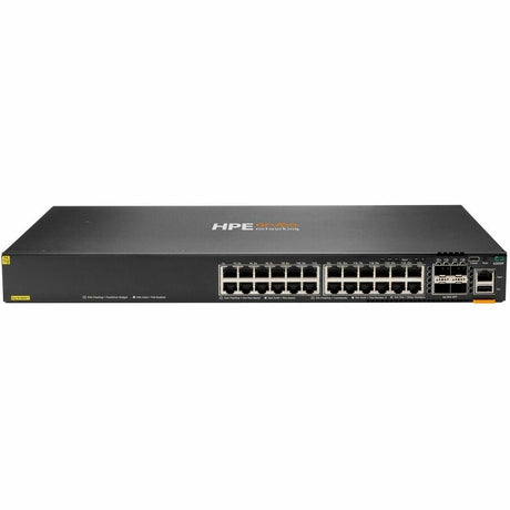 Aruba 6300F 24p 10M/100M/1G Class4 PoE 4p SFP56 50G TAA Switch — S0G96A#ABA