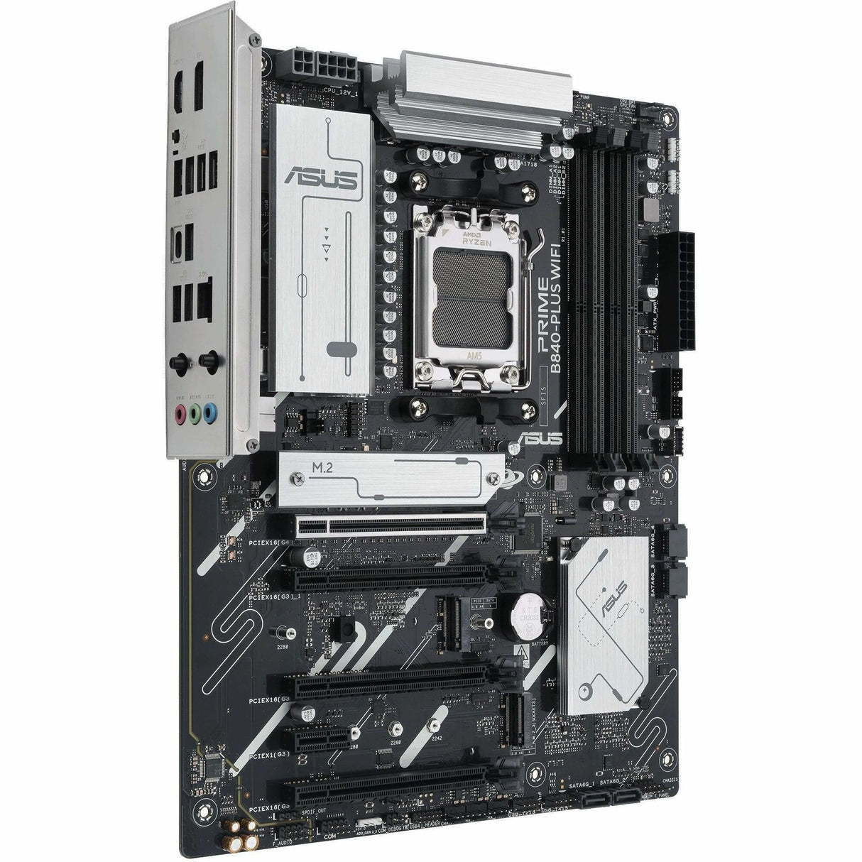 Asus Prime B840-PLUS WIFI Gaming Desktop Motherboard - AMD B840 Chipset - Socket AM5 - ATX — PRIME B840-PLUS WIFI