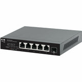 Eaton Tripp Lite Series 5-Port 2.5 Gbps Desktop Gigabit Ethernet Unmanaged Switch with PoE+ Pass-Through, 70W, Metal Enclosure, TAA — NG5POE-M2
