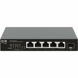 Eaton Tripp Lite Series 5-Port 2.5 Gbps Desktop Gigabit Ethernet Unmanaged Switch with PoE+ Pass-Through, 70W, Metal Enclosure, TAA — NG5POE-M2
