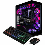 CLX Horus Gaming Desktop Computer - Intel Core Ultra 9 285K - 96 GB - 8 TB HDD - 2 TB SSD - Mid-tower - Black — TGMHORRTU5103BM