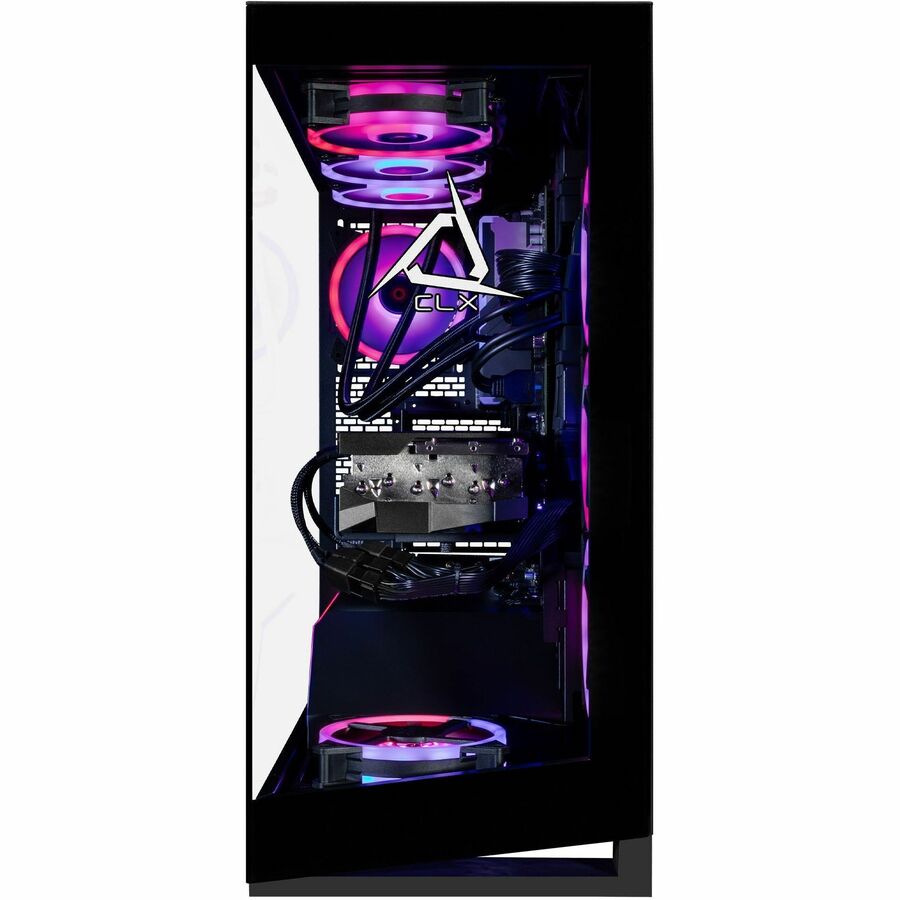 CLX Horus Gaming Desktop Computer - Intel Core Ultra 9 285K - 96 GB - 8 TB HDD - 2 TB SSD - Mid-tower - Black — TGMHORRTU5103BM