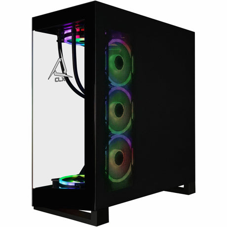 CLX Horus Gaming Desktop Computer - AMD Ryzen 9 9950X - 96 GB - 8 TB HDD - 2 TB SSD - Mid-tower - Black — TGMHORRTU5106BM