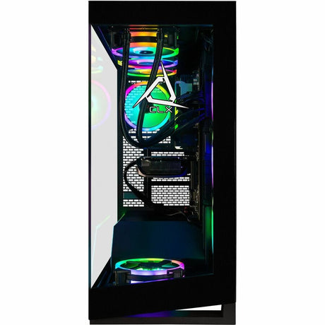 CLX Horus Gaming Desktop Computer - AMD Ryzen 9 9950X - 96 GB - 8 TB HDD - 2 TB SSD - Mid-tower - Black — TGMHORRTU5106BM