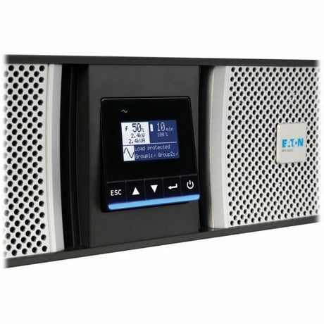 Eaton 9PX G2 6000VA 5400W 208V Online Double-Conversion UPS - L6-30P or Hardwired Input, 6 C39 and 6 C13 Outlets, Cybersecure Network Card, Extended Run, 3U Rack/Tower — 9PX6KIECG2