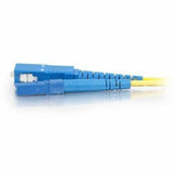 C2G-1m LC-SC 9/125 OS1 Simplex Singlemode PVC Fiber Optic Cable - Yellow — 37108