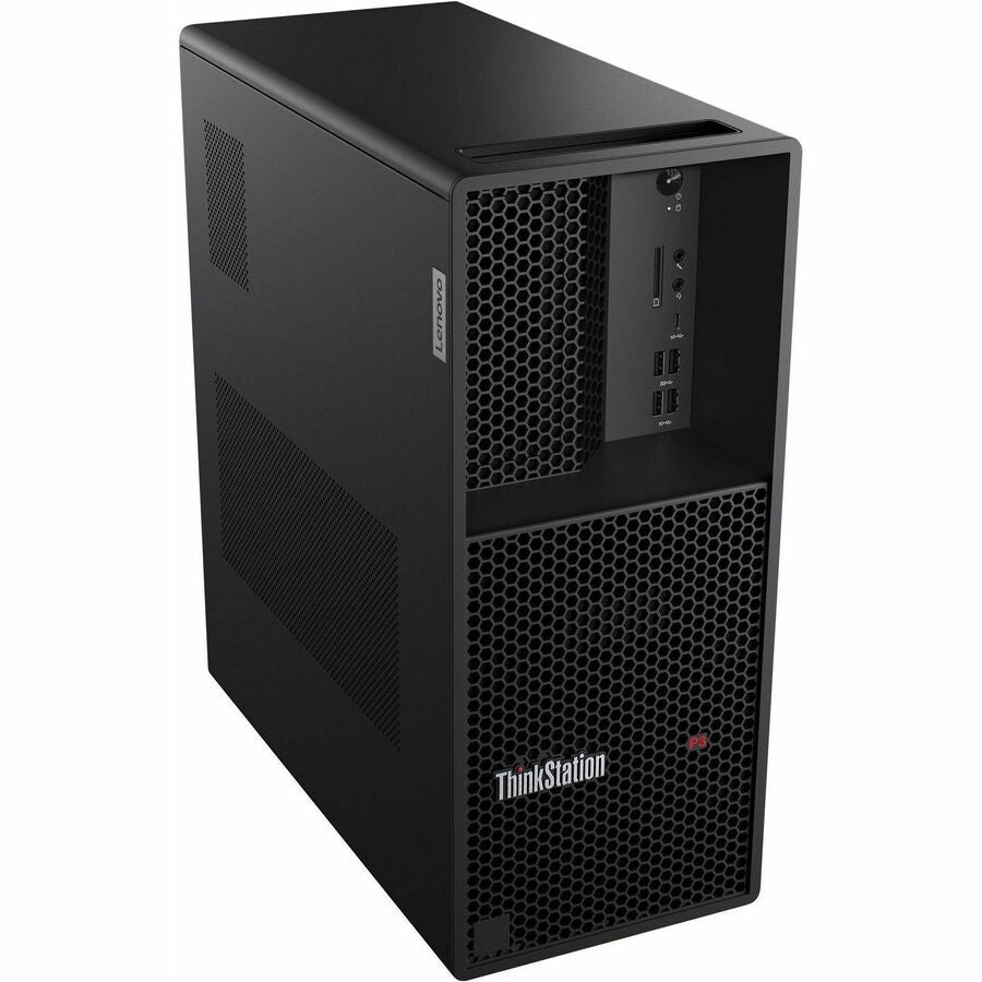 Lenovo ThinkStation P3 30GS008HUS Workstation - 1 Core i9 13th Gen i9-13900 - vPro Technology - 64 GB - 2 TB SSD - Tower — 30GS008HUS