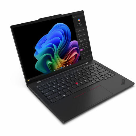 Lenovo ThinkPad T14s Gen 6 21N1002EUS 14" Touchscreen Copilot+ PC Notebook - WUXGA - Qualcomm Snapdragon X Plus X1P-42-100 - 16 GB - 512 GB SSD - English Keyboard - Black — 21N1002EUS