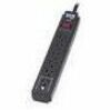 Eaton Tripp Lite Series Protect It! 6-Outlet Surge Protector - 5-15R Outlets, 600 Joules, 3 ft. (0.9 m) Cord, Black — TLP63B