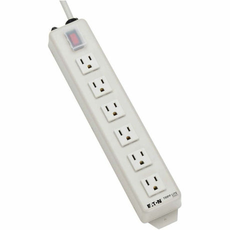 Eaton Tripp Lite Series Power It! 6-Outlet Power Strip, 6 ft. (1.83 m) Cord, Power Switch Cover — TLM606NC