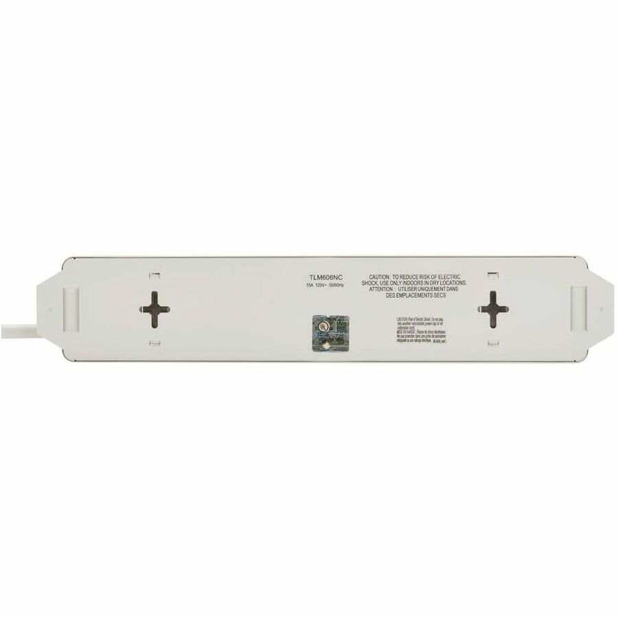 Eaton Tripp Lite Series Power It! 6-Outlet Power Strip, 6 ft. (1.83 m) Cord, Power Switch Cover — TLM606NC