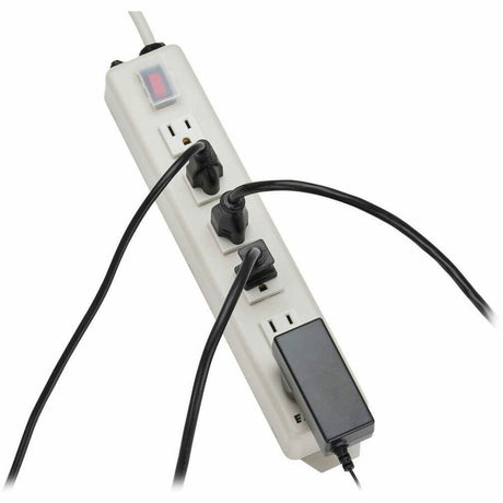 Eaton Tripp Lite Series Power It! 6-Outlet Power Strip, 6 ft. (1.83 m) Cord, Power Switch Cover — TLM606NC