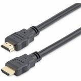 StarTech.com 15ft/4.6m HDMI Cable, 4K High Speed HDMI Cable with Ethernet, Ultra HD 4K 30Hz Video, HDMI 1.4 Cable/HDMI Monitor Cord, Black — HDMM15