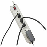 Eaton Tripp Lite Series Power It! 6-Outlet Power Strip, 6 ft. (1.83 m) Cord, Power Switch Cover — TLM606NC