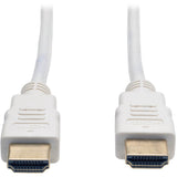 Eaton Tripp Lite Series High-Speed HDMI Cable (M/M) - 4K, Gripping Connectors, White, 6 ft. (1.8 m) — P568-006-WH