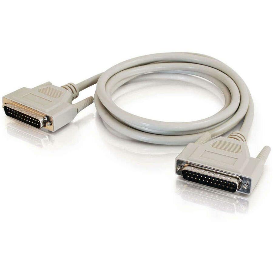 C2G 3ft DB25 M/M Serial RS232 Cable — 02664