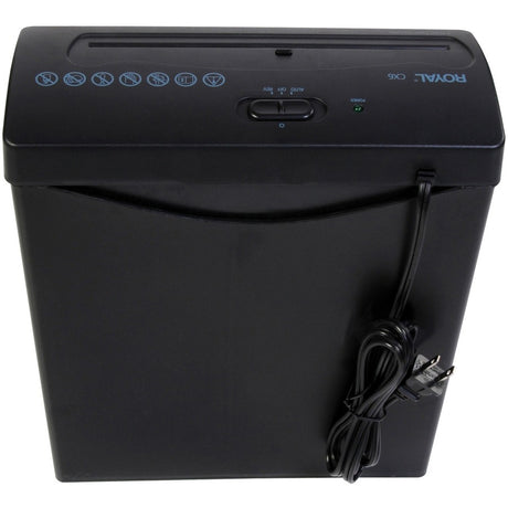 Royal CX6 Medium Duty Shredder — 29183G-BK