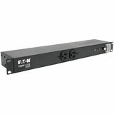 Eaton Tripp Lite Series Isobar 12-Outlet Network Server Surge Protector, 15 ft. (4.57 m) Cord with L5-20P Plug, 3840 Joules, Diagnostic LEDs, 1U Rackmount — IBAR12-20T