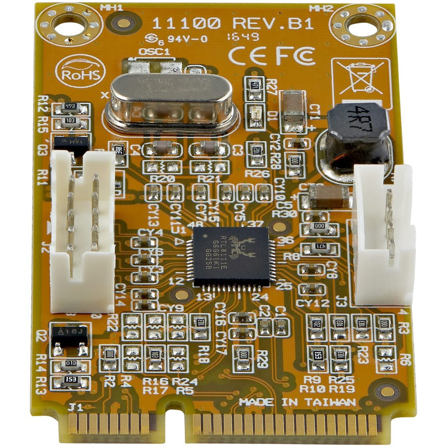 StarTech.com Mini PCI Express Gigabit Ethernet Network Adapter NIC Card — ST1000SMPEX