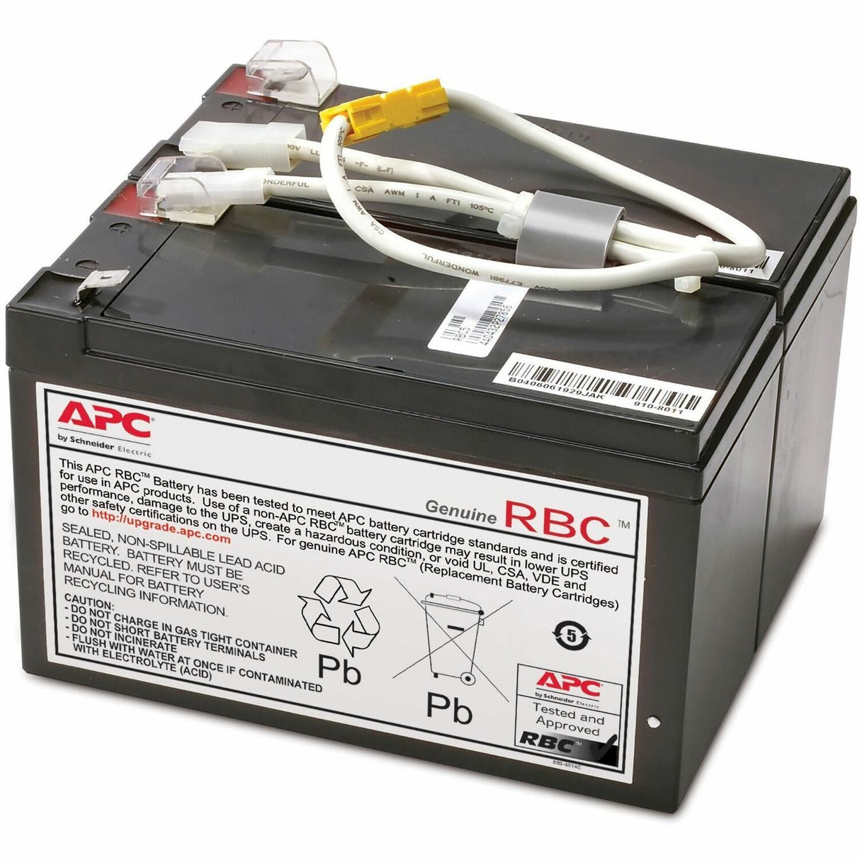 APC Replacement Battery Cartridge #109 with 2 Year Warranty — APCRBC109