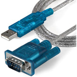 StarTech.com 3ft (91cm) 1-Port USB to RS232 DB9 Serial Adapter Cable, USB to Serial Adapter Cable - M/M — ICUSB232SM3