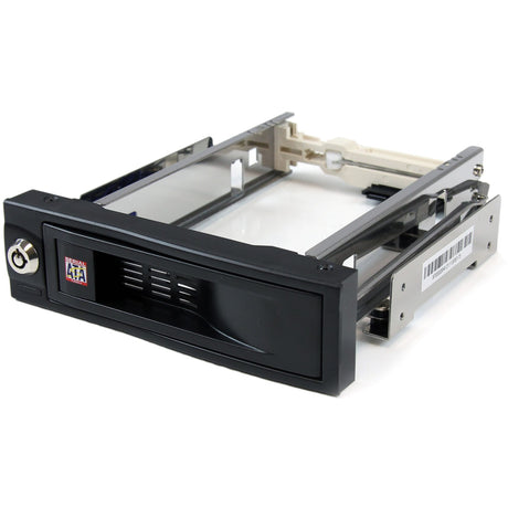 StarTech.com 5.25" Tray-Less SATA Hot-Swap Hard Drive Bay - Storage mobile rack - black — HSB100SATBK
