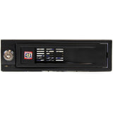 StarTech.com 5.25" Tray-Less SATA Hot-Swap Hard Drive Bay - Storage mobile rack - black — HSB100SATBK