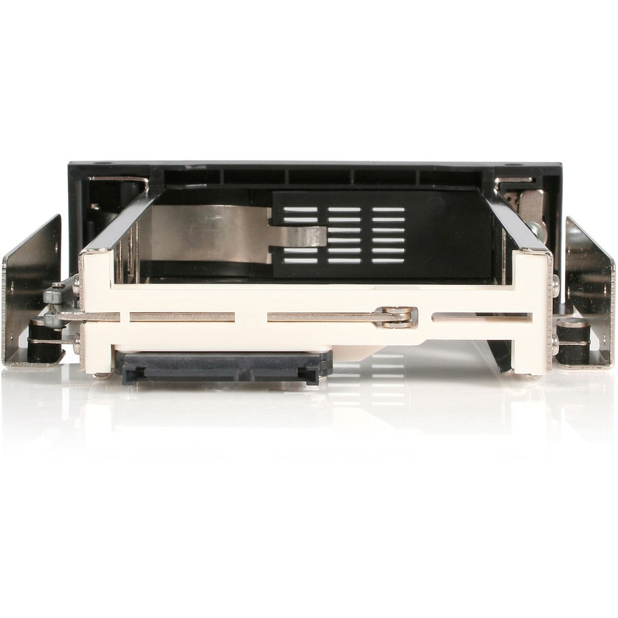 StarTech.com 5.25" Tray-Less SATA Hot-Swap Hard Drive Bay - Storage mobile rack - black — HSB100SATBK