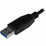 StarTech.com Portable 4 Port SuperSpeed Mini USB 3.0 Hub - 5Gbps - Black — ST4300MINU3B