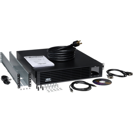 Eaton Tripp Lite Series TAA SmartPro 120V 3kVA 2.25kW Line-Interactive Sine Wave UPS, 2U, Extended Run, Network Card Options, LCD, USB, DB9 — SM3000RM2UTAA