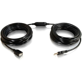 C2G 25ft USB Active Extension Cable - USB 2.0 - M/F — 38988