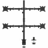 SIIG Articulating Quad Monitor Desk Mount - 13" to 32" — CE-MT0S12-S1