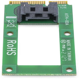 StarTech.com mSATA to SATA HDD / SSD Adapter &acirc;&euro;" Mini SATA to SATA Converter Card — MSAT2SAT3