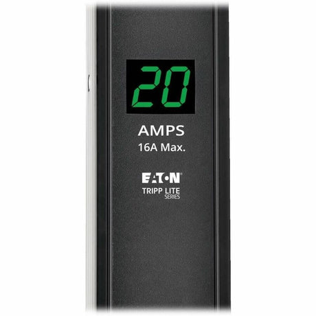 Eaton Tripp Lite Series 2kW Single-Phase Local Metered PDU, 100-127V Outlets (6 5-15/20R), L5-20P/5-20P adapter, 0U Vertical, 24-in. — PDUMV20-24