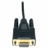 Eaton Tripp Lite Series Null Modem Serial DB9 Serial Cable (DB9 F/F), 6 ft. (1.83 m) — P450-006