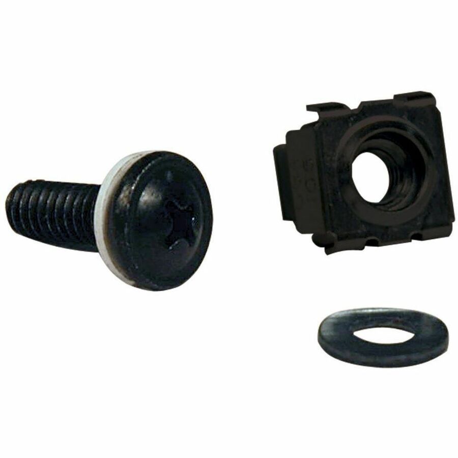 Eaton Tripp Lite Series SmartRack Square Hole Hardware Kit with 50 M6 screws and washers — SRCAGENUTS