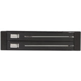 StarTech.com 2 Drive 2.5in Trayless Hot Swap SATA Mobile Rack Backplane - Storage bay adapter - black — HSB220SAT25B