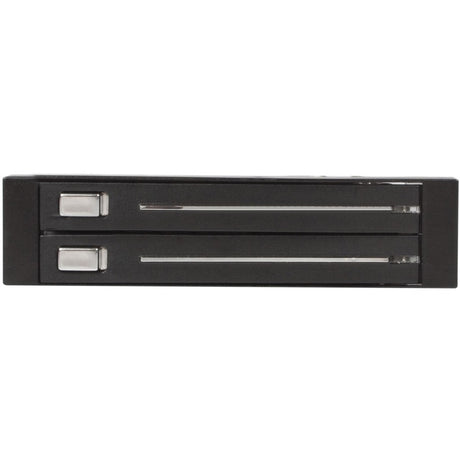 StarTech.com 2 Drive 2.5in Trayless Hot Swap SATA Mobile Rack Backplane - Storage bay adapter - black — HSB220SAT25B