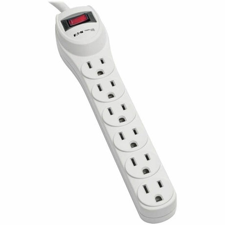 Eaton Tripp Lite Series Protect It! 6-Outlet Home Computer Surge Protector, 2 ft. (0.61 m) Cord, 180 Joules — TLP602