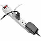 Eaton Tripp Lite Series Protect It! 6-Outlet Home Computer Surge Protector, 2 ft. (0.61 m) Cord, 180 Joules — TLP602