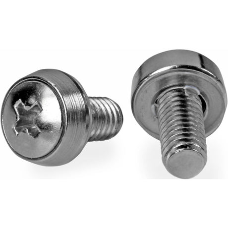 StarTech.com 50 Pkg M6 Mounting Screws for Server Rack Cabinet — CABSCREWSM6