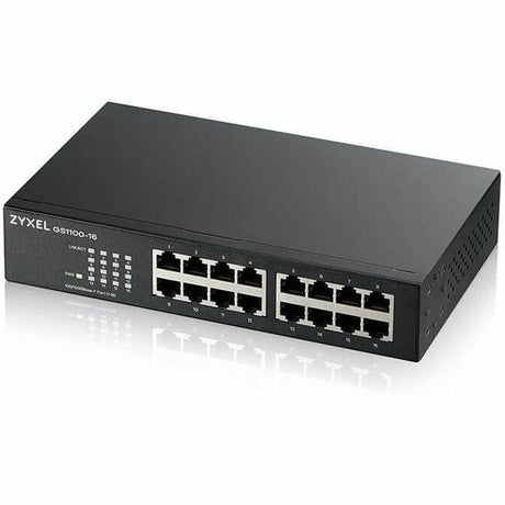 ZYXEL GS1100-16 16-Port Gigabit Ethernet Switch — GS1100-16