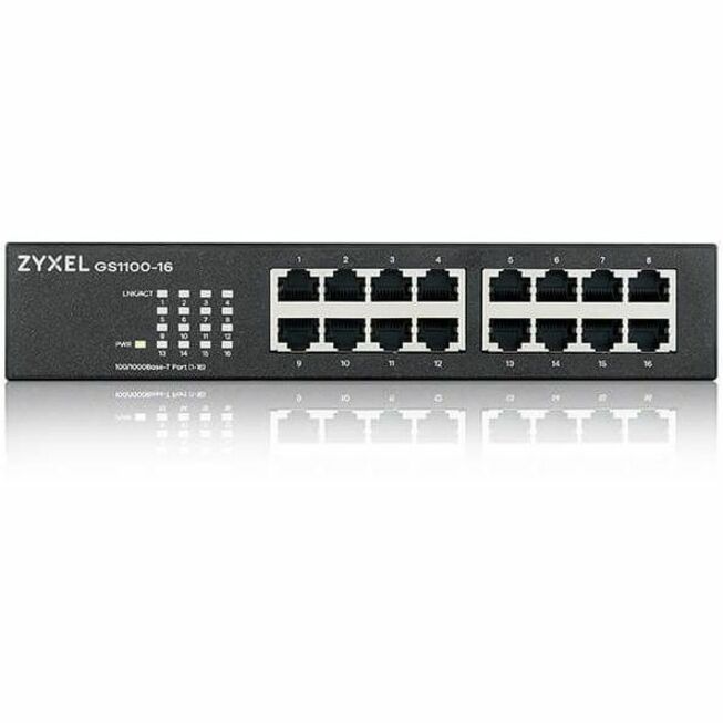 ZYXEL GS1100-16 16-Port Gigabit Ethernet Switch — GS1100-16