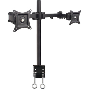 SIIG Articulating Dual Monitor Desk Mount - 13" to 27" — CE-MT0Q11-S1