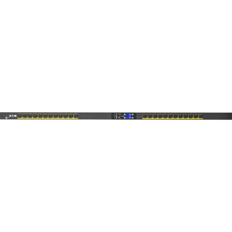 Eaton Metered Input rack PDU, 0U, 5-15P input, 1.44 kW max, 120V, 12A, 10 ft cord, Single-phase, Outlets: (24) 5-15R — EMI100-10