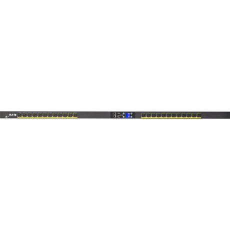 Eaton Metered Input rack PDU, 0U, 5-15P input, 1.44 kW max, 120V, 12A, 10 ft cord, Single-phase, Outlets: (24) 5-15R — EMI100-10