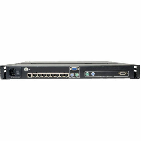 Eaton Tripp Lite Series NetCommander 8-Port Cat5 1U Rack-Mount Console KVM Switch with 19-in. LCD, TAA — B070-008-19