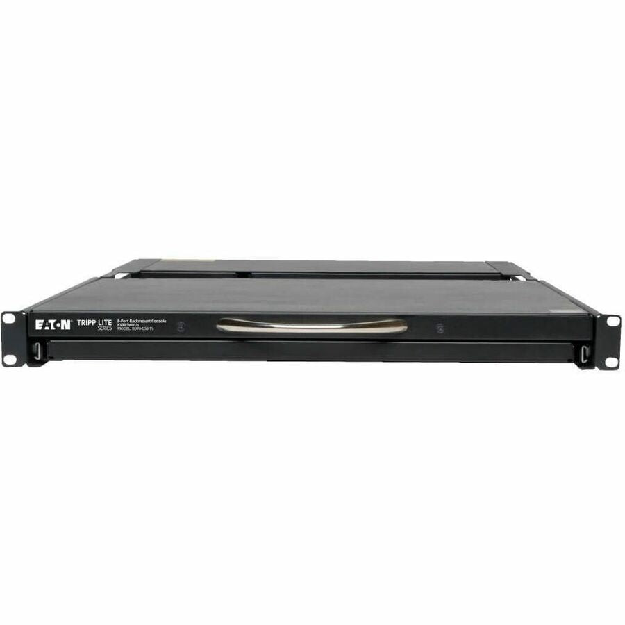 Eaton Tripp Lite Series NetCommander 8-Port Cat5 1U Rack-Mount Console KVM Switch with 19-in. LCD, TAA — B070-008-19