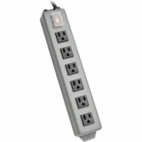 Eaton Tripp Lite Series Industrial Power Strip Metal, Lighted Power Switch, 6-Outlet, 6 ft. (1.8 m) Cord — 6SP